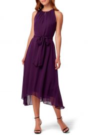 Tahari Sleeveless Chiffon Midi Dress at Nordstrom